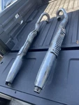 Suzuki TC250 Hustler X6 Super Six High Pipes Scrambler. Fixed Price $100.00.