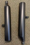 Oem Indian Chief (2022-2025) Muffler Set Matte Black 1263451-458/1263453-458. Fixed Price $200.00.