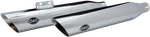 & Cycle Slash-cut Mufflers Chrome 550-0736. Fixed Price $438.99.