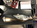 Honda CRF450L/RL Muffler And Head Pipe 18300-MKE-A50. Fixed Price $350.00.