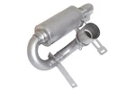 Gibson 2.5" Single Exhaust-stainless Fits 17-20 Can-am Maverick X3 Turbo Base. Fixed Price $594.39.