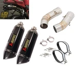Slip For Ducati 848 1098 1198 Motorcycle Exhaust System Middle Pipe Dual Muffler. Fixed Price $184.79.