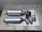 Ducati Monster S2R S4R Exhaust Silencers ZDM-A33 A34 Link Pipes, Clamps, Mount. Fixed Price $159.26.