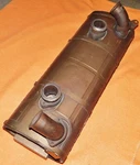 Ferrari 348 Oem Exhaust Muffler Silencer - Front Part Number: 136277. Fixed Price $199.95.