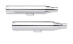 Screamin Eagle Chrome Street Cannon Slip Mufflers M8 Harley Softail 18-22. Fixed Price $360.00.