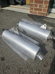 Ducati Monster 750 Exhaust Pipe Muffler Slip Can Silencer C7248. Fixed Price $150.00.