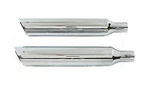 Wyatt Gatling Side Slash Slip-on Muffler Set For Harley Davidson By V-twin. Fixed Price $194.45.