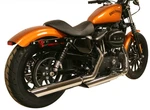 Rush Exhaust 34201 3" Slip-on Muffler Set Chrome For 2014-2022 Harley Sportster. Fixed Price $349.00.