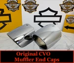 Screamin Eagle Cvo Oem Harley 00-26 Touring 4" Exhaust Muffler End Caps Tips. Fixed Price $119.95.