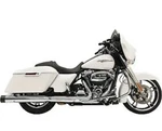 Bassani- 1F73DNT5 4IN. Slip On Mufflers Chrome W/bk End Caps. Fixed Price $500.00.