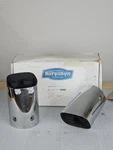 Kuryakyn Chrome Straight Outlet Exhaust Muffler Tips Part Number 7604 F/ Gl 1800. Fixed Price $135.00.