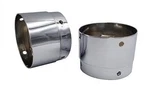 Tab Performance Chrome 2" Tip Compatible Exhaust Extensions 4" Mufflers. Fixed Price $89.95.