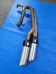 Harley Davidson Softail Fatbob Exhaust Header Pipes Mufflers Oem 18-23 65600288. Fixed Price $240.00.