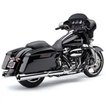 Cobra 4.5" Powrflo Slip-on Chrome Mufflers Exhaust 17-23 Harley Touring M8. Fixed Price $450.00.