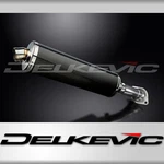 Honda VFR750 Interceptor 1990-1993 Slip 18" Oval Carbon Exhaust Muffler Kit. Fixed Price $289.99.