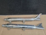 1997 Harley Davidson Flsts Heritage Softail Springer Fishtail Mufflers. Fixed Price $119.99.