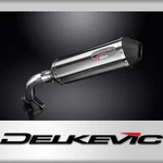 Bmw R1200GS 2004-09 Delkevic Slip On 13.5" X-oval Stainless Exhaust Muffler Kit. Fixed Price $269.99.