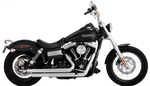 Vance & Hines 17338 Chrome Big Shots Staggered Exhaust For Harley Dyna 06-17. Fixed Price $1429.95.