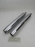 Harley Davidson Oem Pair Tri Glide Chrome Mufflers 64900244B. Fixed Price $43.99.