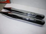 Vance & Hines Slash Cut Slip Mufflers Harley Davidson Flh Flt 1986-1994 Nos. Fixed Price $200.00.