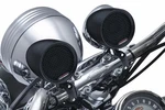 Kuryakyn Road Thunder Speaker Pods With Bluetooth Audio Controller By Mtx - Blac. Fixed Price $483.42.