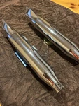 Harley Davidson Oem Fishtail Exhaust Muffler Softail Nostalgia Heritage Springer. Fixed Price $200.00.