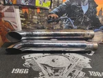 Harley Screamin Eagle Dumper Slip On Mufflers Touring Flht Flhx Flhr 95-16 Oem. Fixed Price $200.00.