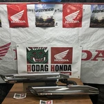 04-07 Honda VTX1300 Muffler Assembly New Take Offs 18300-MEM-670(770) 18400-MEM. Fixed Price $450.00.