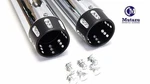 Mutazu 4" Chrome Roaring MF-02 Slip-on Mufflers Exhaust 1995-2016 Harley Touring. Fixed Price $229.00.