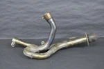 Hyosung 2007 Comet Exhaust Muffler Silencer Mid Header Pipe. Fixed Price $100.00.