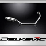 Triumph Scrambler 400X 2023-2026 Delkevic Full Exhaust 9 Inch Stainless Muffler. Fixed Price $319.99.