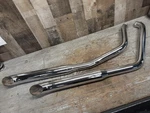 Cycle Shack Harley 2000 Softail Chrome Vintage New Turnout Exhaust Chopper. Fixed Price $169.99.