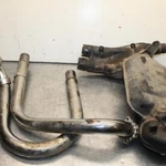1985 Honda Shadow VT500C Exhaust Headers Pipes Collector BB615. Fixed Price $58.43.