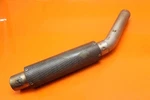06-09 Yamaha FZ1 Danmoto Carbon Fiber Exhaust Pipe Muffler Slip Can Silencer. Fixed Price $96.00.