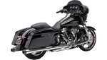 Cobra El Diablo Slip-on Mufflers Chrome W/ Black Tip Harley 17-24 Touring M8. Fixed Price $300.00.