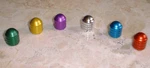 "classic" Billet Aluminum Valve Stem Caps, Red Anodized! Auto, Bike, Cycle. Fixed Price $6.95.
