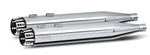 Components Chrome Rcx Rouge 4" Slip Mufflers Eclipse Tips Harley Flh. Fixed Price $566.96.
