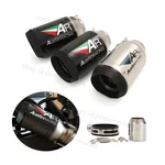 38-51MM Universal Motorcycle Exhaust Mufflers Pipe Carbon Tips For Yamaha Suzuki. Fixed Price $55.00.