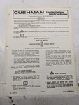 Cushman Installation Instructions Spark Arrestor Set 882574 Turf 1983. Fixed Price $18.89.