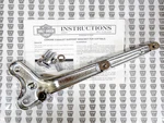 Harley Davidson Nos New 65133-05 Chrome Exhaust Bracket Kit Flstf Fxstd. Fixed Price $89.99.