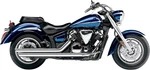 Cobra 2825 Speedster Slashdown Full Cruiser Exhaust Pipes, Chrome, V-star 1300. Fixed Price $872.09.