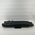 Oem 17-24 Harley Touring Exhaust Mufflers Slip-on's Ceramic Black Stock Used!. Fixed Price $82.13.