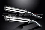 Delkevic 14" Stainless Round Mufflers Honda ST1300 2003-2015 Exhaust. Fixed Price $549.95.