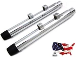 Chrome Mufflers Drag Pipes Harley Sportster Seventy Two Superlow Iron XL1200. Fixed Price $99.99.