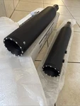Rc Components 4.5 Slip-on Mufflers Black Rage Eclipse Tip Harley 17-26 Touring. Fixed Price $450.00.