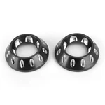 Billet Aluminum Black Exhaust End Caps Pair Fit For Ducati Scrambler 1100. Fixed Price $73.65.