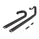 Black For Yamaha Star XVS1100 Shortshots Staggered Exhaust Muffler Pipes. Fixed Price $149.99.