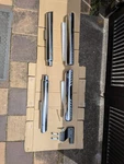 Vance Hines Twin Slash Slip-on Exhaust Muffler Chrome For Harley-davidson Fxdwg. Fixed Price $320.17.