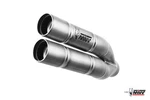 Muffler Exhaust Stainless Steel Mivv Double Gun Honda Cb 1000 2008 - 2017. Fixed Price $257.50.
