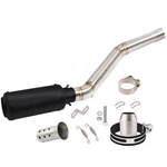For Cf-moto 650MT 650NK 400NK Black Muffler Slip-on Exhaust Mid Pipe System. Fixed Price $66.99.